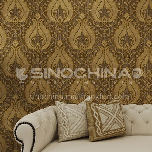 Waterproof and mildew proof living room bedroom wallpaper Classical style Wallpaper 726 Wall decoration 